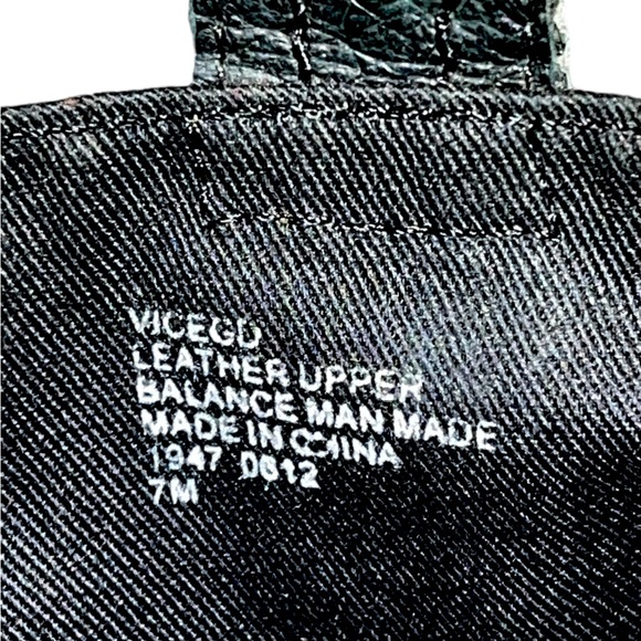 Nine West Vicegd Leather Moto Heeled Harness Boots - Size 7M - Picture 11 of 11